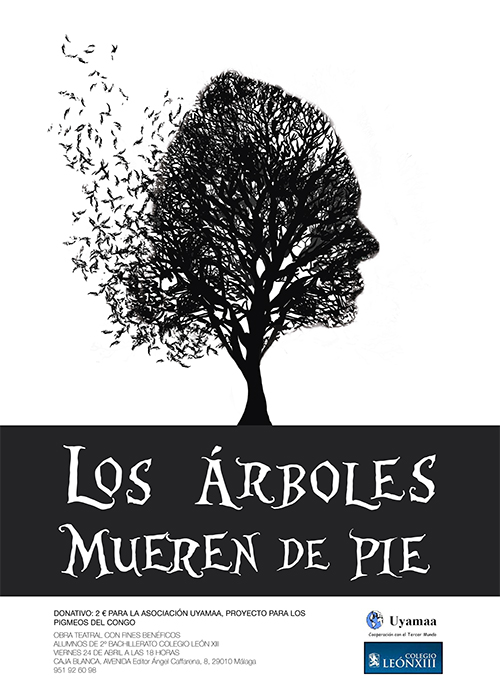 CARTEL OBRA DE TEATRO LOS ARBOLES